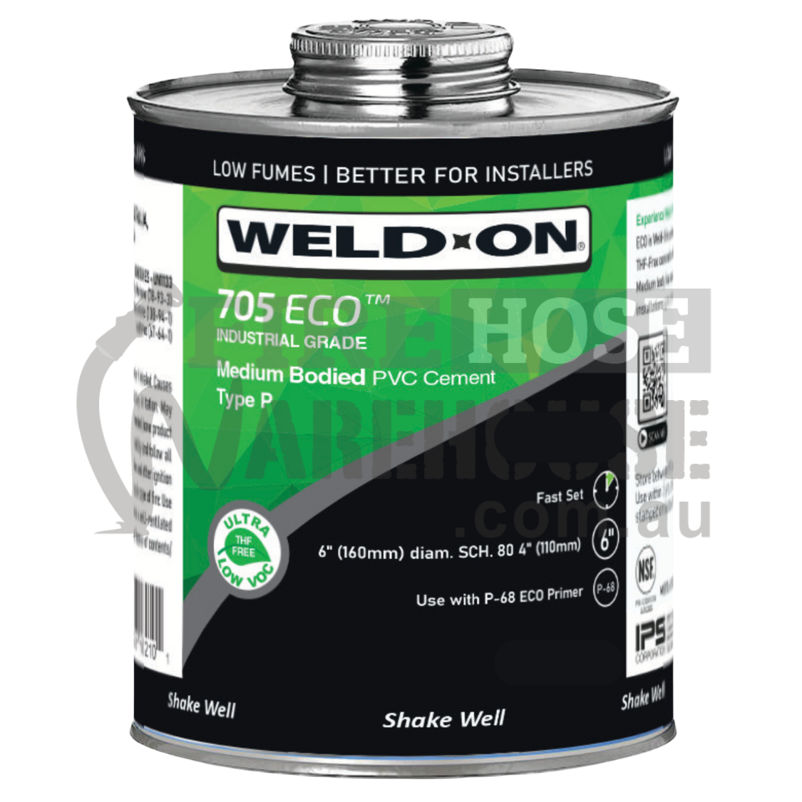 Weld-On® PVC Cement 705™ Eco Clear – Fire Hose Warehouse