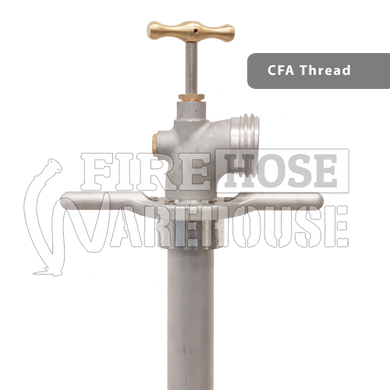 Aluminium Hydrant Standpipe 65mm (unmetered) with CFA outlet