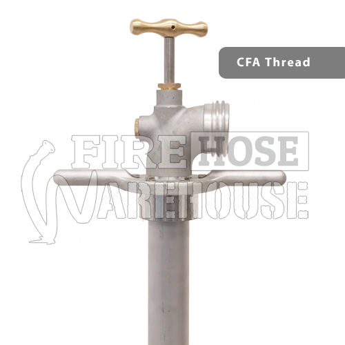 Aluminium Hydrant Standpipe 65mm (unmetered) with CFA outlet