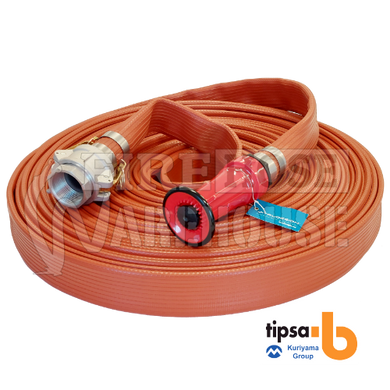 Armtex One Professional Fire Fighting Hose Kit 38mm I.D. x 30 metres - Camlocks