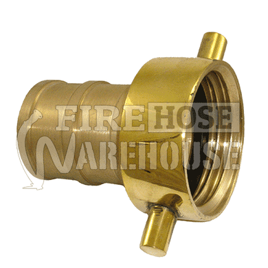 Brass CFA female to 38mm, 50mm or 65mm hose tail