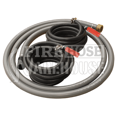 Suction & Delivery Hose Kit 20mm x 10mtr (x2) / 38mm x 4 mtr