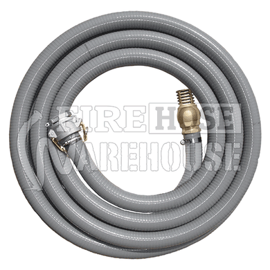 Fire Suction Hose Kit Camlock & Foot Valve 38mm or 50mm