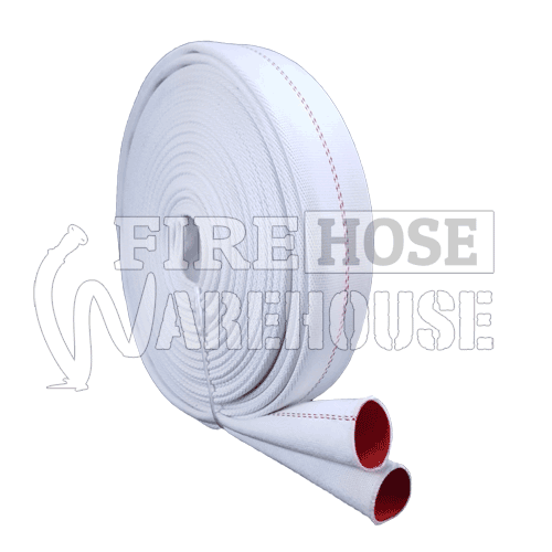 Canvas Style Fire Fighting Lay Flat Hose. Made In Australia